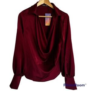 Shein women’s small blouse NWT‎